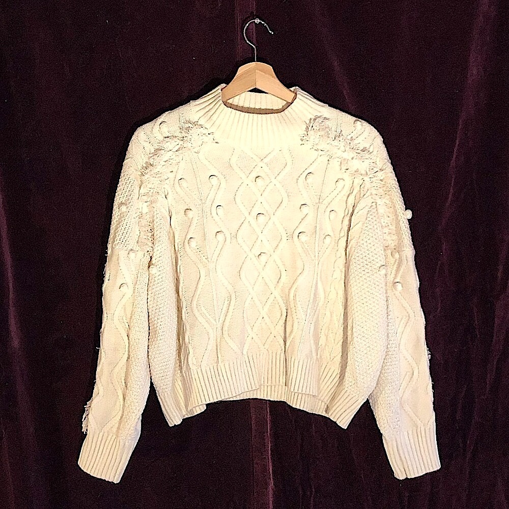White ASOS Sweater